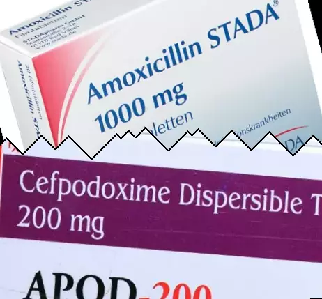 Amoksisilliini vs Kefpodoksiimi