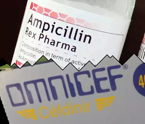 Ampisilliini vs Omnicef