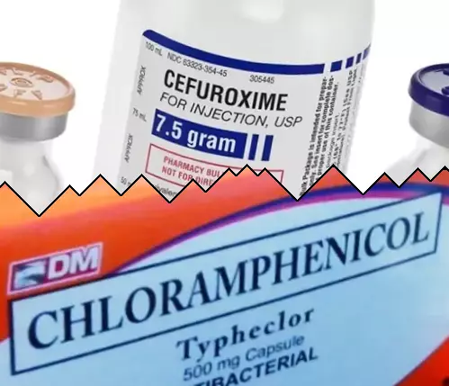 Kefuroksiimi vs Kloramfenikoli