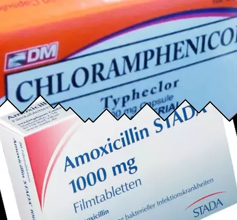 Kloramfenikoli vs Amoksisilliini