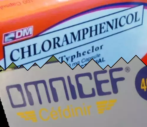 Kloramfenikoli vs Omnicef