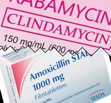 Klindamysiini vs Amoksisilliini