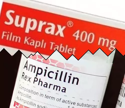 Suprax vs Ampisilliini