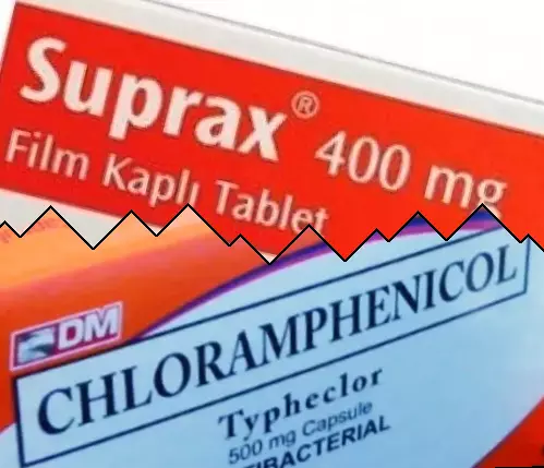 Suprax vs Kloramfenikoli